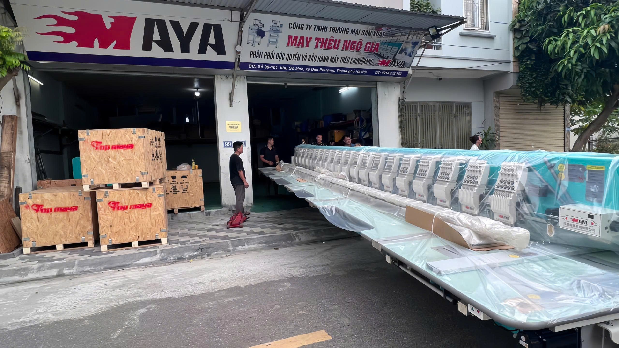 Tại sao nên chọn máy thêu vi tính MAYA?