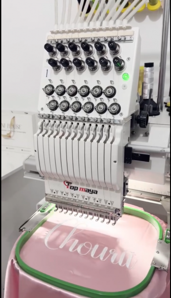 Xu hướng mua máy thêu 1 đầu để test trước khi chạy máy 20 đầu
